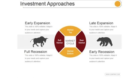 Investment Approaches Template 2 Ppt PowerPoint Presentation Guide