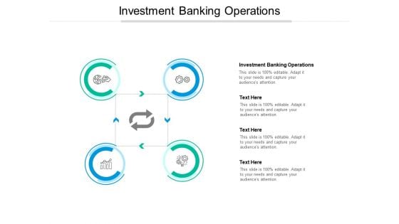 Investment Banking Operations Ppt PowerPoint Presentation Model Portrait Cpb Pdf