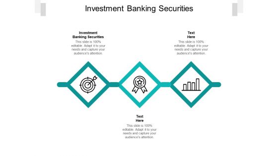 Investment Banking Securities Ppt PowerPoint Presentation Summary Icons Cpb Pdf