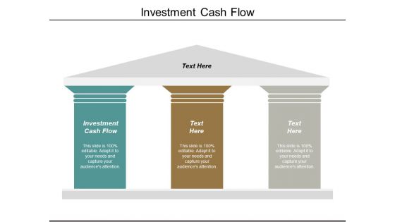 Investment Cash Flow Ppt PowerPoint Presentation Model Portrait Cpb