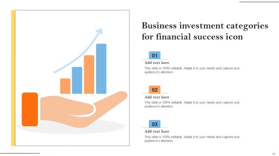 Investment Categories Ppt PowerPoint Presentation Complete Deck With Slides