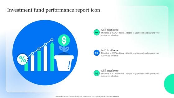 Investment Fund Performance Report Icon Themes PDF