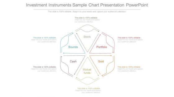 Investment Instruments Sample Chart Presentation Powerpoint