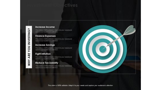 Investment Objectives Ppt Powerpoint Presentation Ideas Example Topics