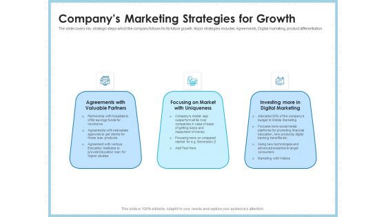 Investment Pitch To Generating Capital From Mezzanine Credit Companys Marketing Strategies For Growth Brochure PDF Investment Pitch To Generating Capital From Mezzanine Credit Companys Marketing Strategies For Growth Brochure PDF
