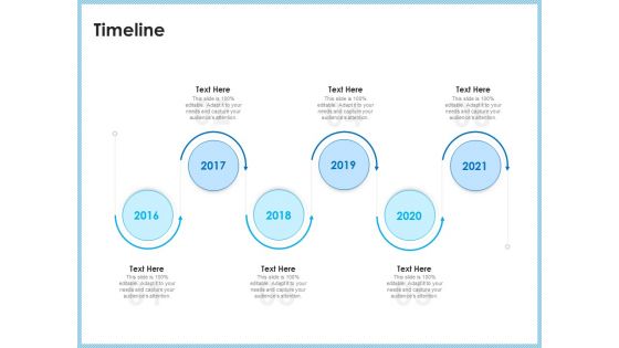 Investment Pitch To Generating Capital From Mezzanine Credit Timeline Pictures PDF