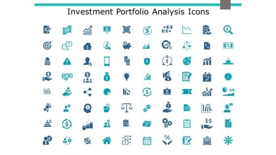 Investment Portfolio Analysis Icons Ppt PowerPoint Presentation Show Templates