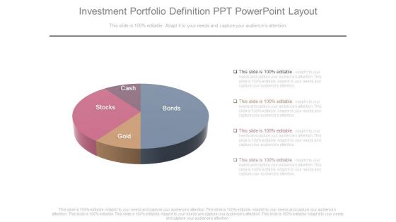 Investment Portfolio Definition Ppt Powerpoint Layout