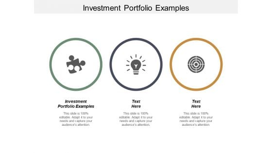 Investment Portfolio Examples Ppt PowerPoint Presentation Introduction Cpb