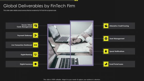 Investment Service Provider Capital Raising Elevator Global Deliverables By Fintech Firm Designs PDF Investment Service Provider Capital Raising Elevator Global Deliverables By Fintech Firm Designs PDF