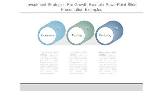 Investment Strategies For Growth Example Powerpoint Slide Presentation Examples