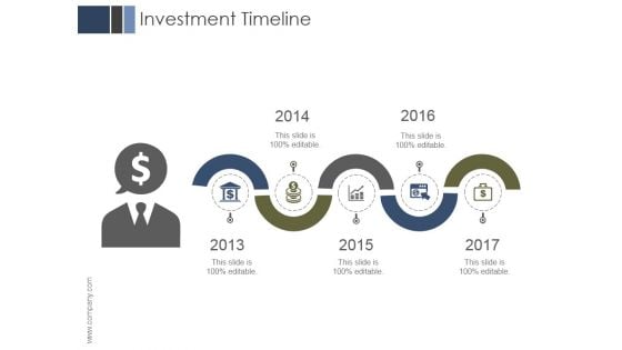 Investment Timeline Ppt PowerPoint Presentation Show