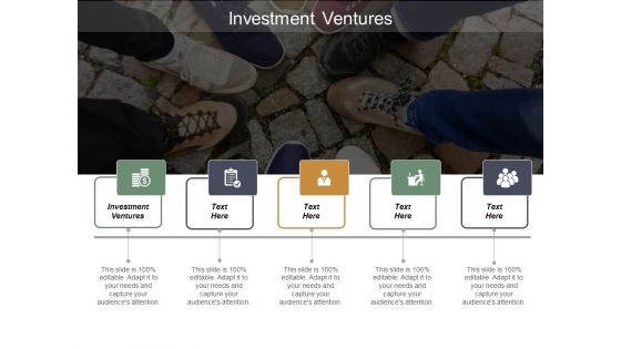 Investment Ventures Ppt Powerpoint Presentation Portfolio Background Cpb