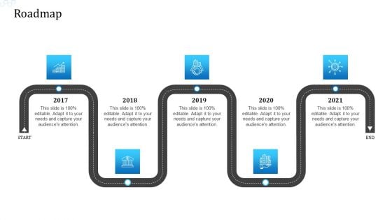 Investor Deck For Procuring Funds From Money Market Roadmap Mockup PDF