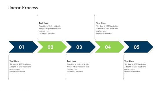 Investor Deck Procure Funds Bridging Loan Linear Process Ppt Ideas Slide Download PDF