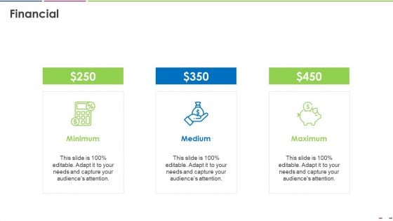 Investor Deck To Increase Grant Funds From Public Corporation Financial Brochure PDF