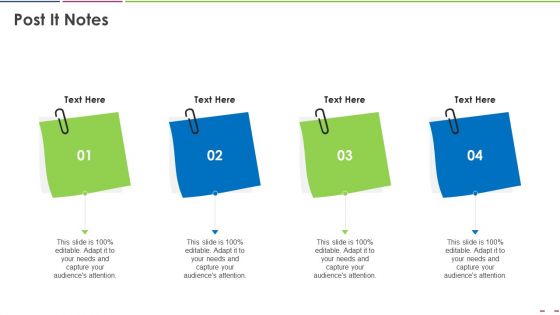 Investor Deck To Increase Grant Funds From Public Corporation Post It Notes Topics PDF