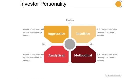 Investor Personality Template 1 Ppt PowerPoint Presentation Show