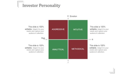 Investor Personality Templates 1 Ppt PowerPoint Presentation Example 2015