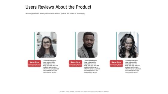 Investor Pitch Deck Collect Funding Spot Market Users Reviews About The Product Ideas PDF Investor Pitch Deck Collect Funding Spot Market Users Reviews About The Product Ideas PDF