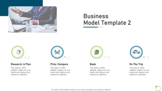 Investor Pitch Deck New Venture Capital Raising Business Model Plan Brochure PDF