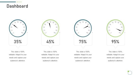 Investor Pitch Deck New Venture Capital Raising Dashboard Download PDF