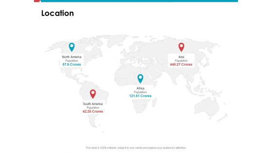 Investor Pitch Deck Public Offering Market Location Ppt Professional Model PDF