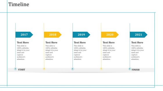 Investor Pitch Deck Short Term Caveat Loan Timeline Ppt Outline Example Topics PDF