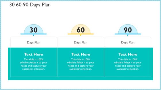 Investor Pitch Deck To Generate Capital From Initial Currency Offering 30 60 90 Days Plan Slides PDF