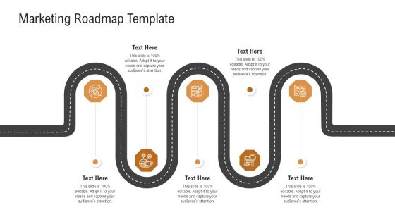 Investor Pitch Deck To Generate Venture Capital Funds Marketing Roadmap Template Ppt Styles Graphics Design PDF