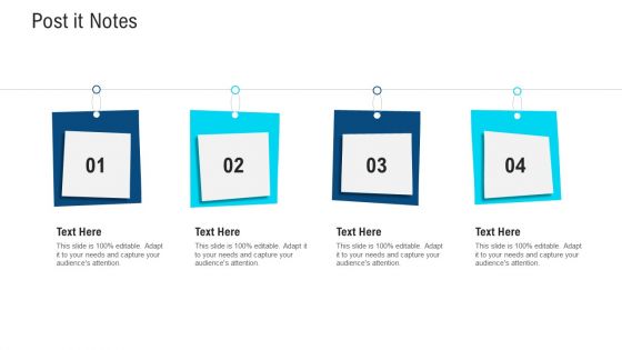 Investor Pitch Deck To Procure Finance Post IPO Equity Post It Notes Sample PDF