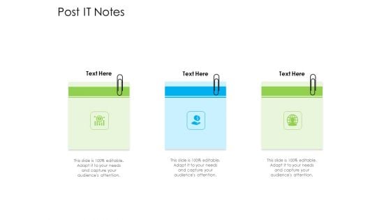 Investor Pitch Raise Debt Initial Public Offering Financial Institutions Post It Notes Inspiration PDF