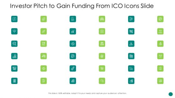 Investor Pitch To Gain Funding From ICO Ppt PowerPoint Presentation Complete Deck With Slides