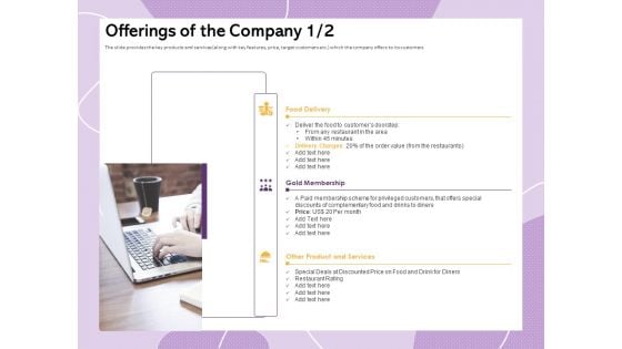 Investor Presentation For Society Funding Offerings Of The Company Ppt Show Files PDF