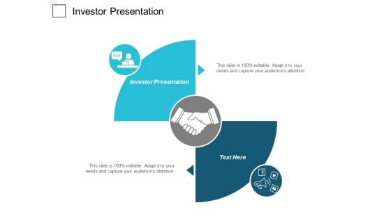 Investor Presentation Ppt PowerPoint Presentation Infographic Template Good Cpb