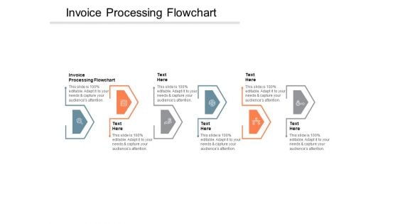 Invoice Processing Flowchart Ppt PowerPoint Presentation Gallery Designs Cpb