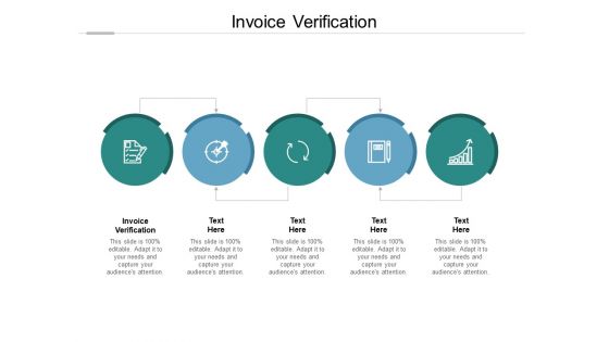 Invoice Verification Ppt PowerPoint Presentation Outline Gridlines Cpb Pdf