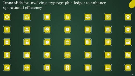 Involving Cryptographic Ledger To Enhance Operational Efficiency Ppt PowerPoint Presentation Complete Deck With Slides