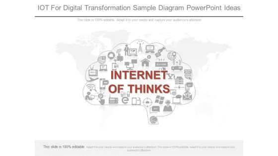 Iot For Digital Transformation Sample Diagram Powerpoint Ideas Iot For Digital Transformation Sample Diagram Powerpoint Ideas