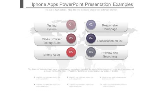 Iphone Apps Powerpoint Presentation Examples