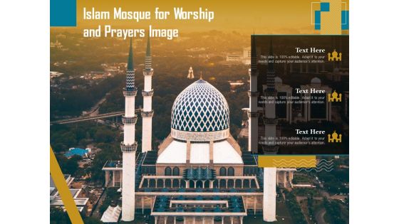 Islam Mosque For Worship And Prayers Image Ppt PowerPoint Presentation Summary Graphics Design PDF