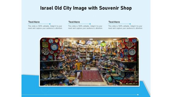 Israel Old City Image With Souvenir Shop Ppt PowerPoint Presentation Gallery Slides PDF