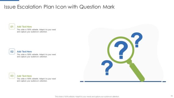 Issue Escalation Plan Ppt PowerPoint Presentation Complete Deck With Slides Slide11