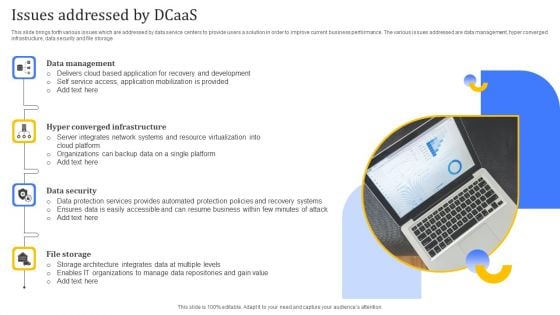 Issues Addressed By Dcaas Elements PDF