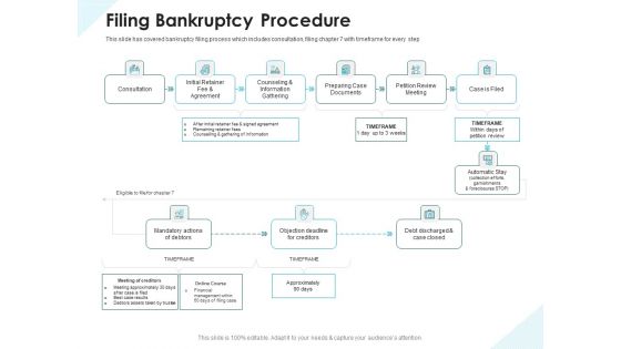 Issues Which Leads To Insolvency Filing Bankruptcy Procedure Background PDF