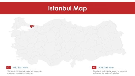 Istanbul Map PowerPoint Presentation PPT Template PDF