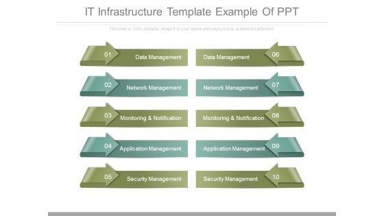 It Infrastructure Template Example Of Ppt It Infrastructure Template Example Of Ppt