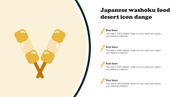 Japanese Washoku Food Desert Icon Dango Download PDF