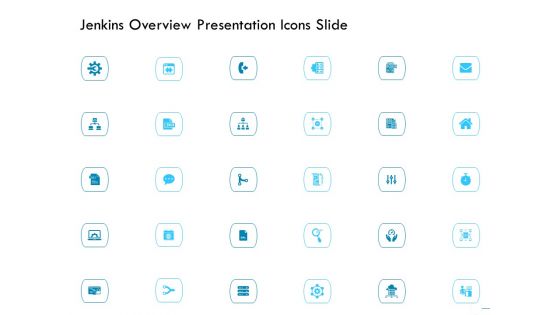 Jenkins Overview Presentation Icons Slide Ppt Inspiration Layout PDF