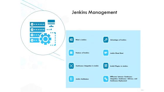 Jenkins Overview Presentation Jenkins Management Ppt Pictures PDF